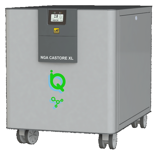 Générateur d'azote à membrane - Compresseur Scroll intégré - Contrôle électronique - NGA CASTORE XL iQ SCIEX 7500_0