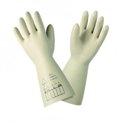 GANTS DE PROTECTION ÉLECTRIQUE EN LATEX - TAILLE 10 - 0 - LA PAIRE