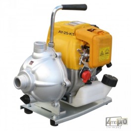 Groupe motopompe auto-amorçant essence Ayerbe 25 - KT - 1,1 HP - Débit 8 m³/h - HMT 20 m_0