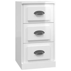 Helloshop26 - Buffet bahut commode armoire meuble de rangement organisateur cuisine salle de séjour salon brillant 36 x 35,5 x 67,5 02_0030636 - 3000_0