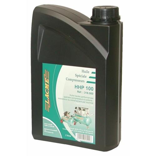 HUILE SPÉCIALE COMPRESSEURS À PISTON - HHP 100 - 2 L LACMÉ