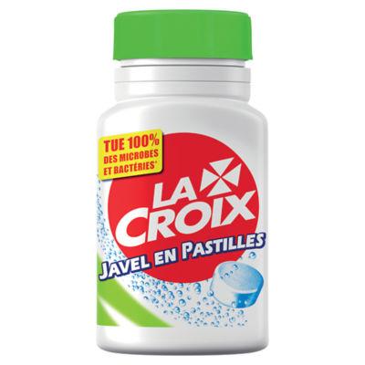 Javel en pastilles désinfectantes La Croix, boîte de 40_0