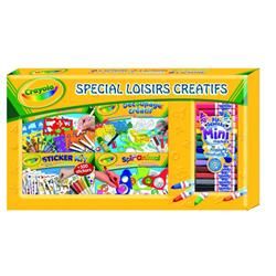 KIT MULTI-ACTIVITÉS - CRAYOLA - SPÉCIAL LOISIRS CRÉATIFS