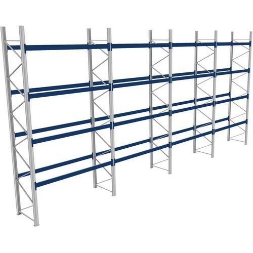 RACK 1 DÉPART + 3 SUIVANTS LXLXH 2700X11400X5500 600KG 4 NIV - BITO