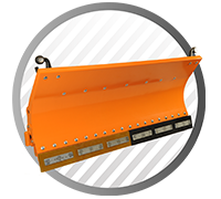 Lames de déneigement SF 140 / 160 / 180 / 200 / 220 - Clapets segmentés pour tracteurs compacts 17 à 42 kW_0