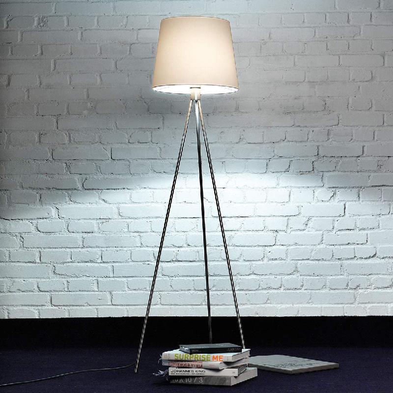 KNAPSTEIN LAMPADAIRE PICO, TRÉPIED, NICKEL MAT