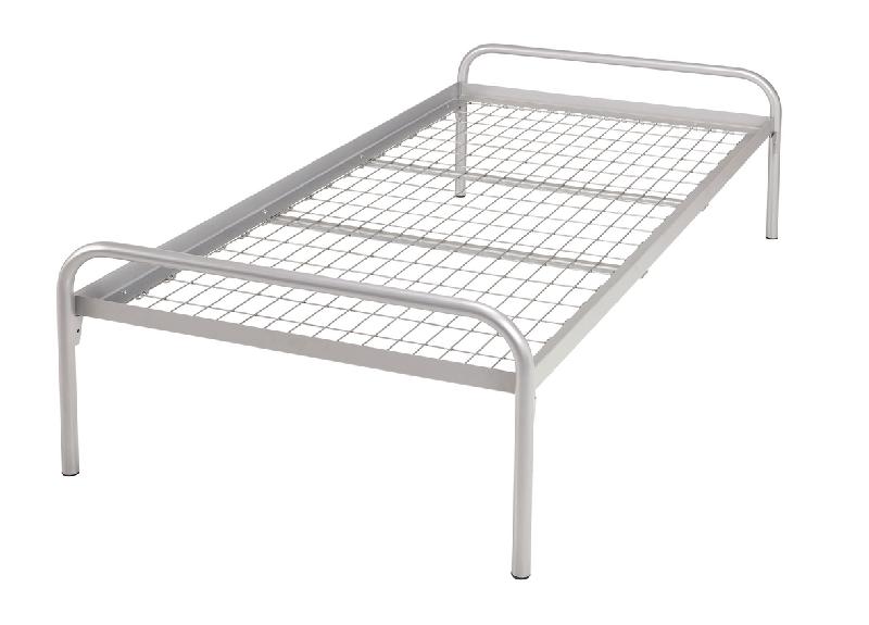 LIT ESSENTIEL SOMMIER TREILLIS 80 X 190 CM COLORIS GRIS - MANUTAN COLLECTIVITÉS