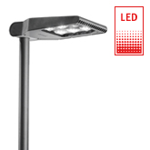 Luminaire Livorno - plusieurs versions disponibles - en aluminium avec verre sécurit imprimé - LED 25W - IP66_0