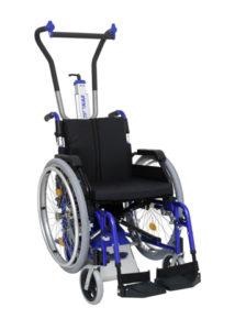 Monte-escalier mobile PT Plus 125 - avec fauteuil roulant manuel standard prééquipé - capacité 125 kg_0