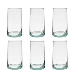 NOVASTYL - Lot 6 Gobelets Beldi Conique 30cl En Verre Recycle Transparent - 3256391025888_0