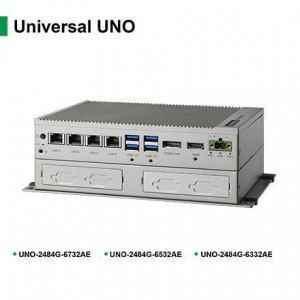 PC fanless modulaire i3-7100U 8Gb 4xEthernet 4xRS232/485 4xUSB3.0 avec HDMI et DP - Référence: UNO-2484G-7332AE_0