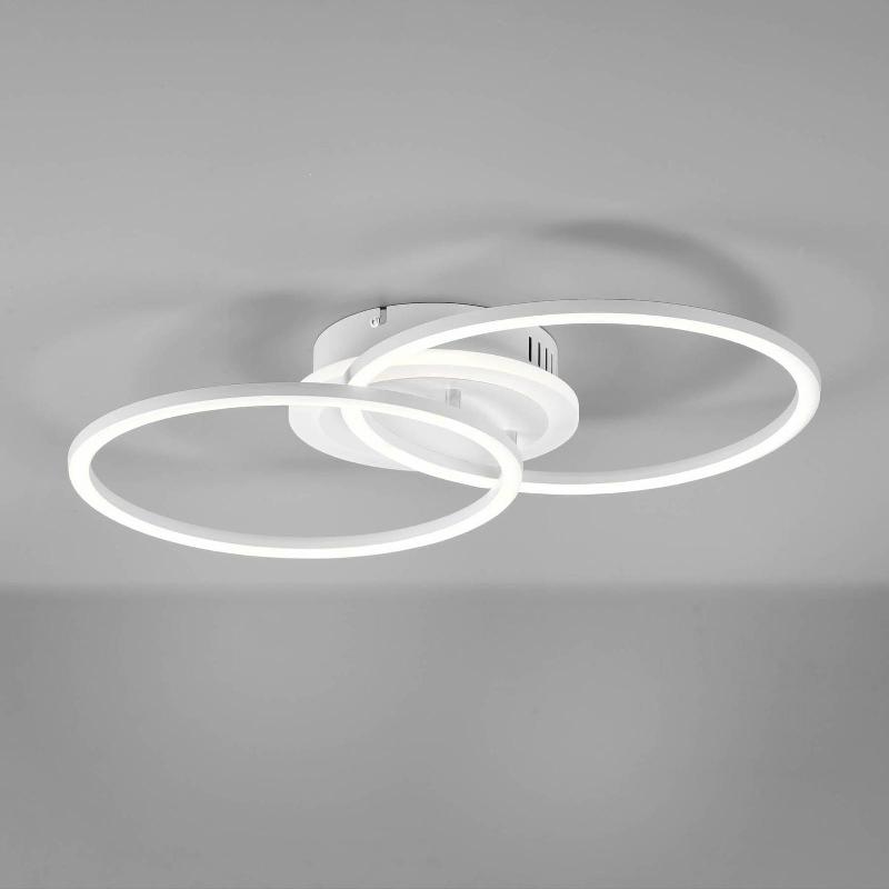 REALITY LEUCHTEN PLAFONNIER LED VENIDA EN ANNEAU, BLANC