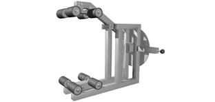 Retourneur de bobine - Accessoire de manipulation pour inclinaison manuelle des charges cylindriques_0