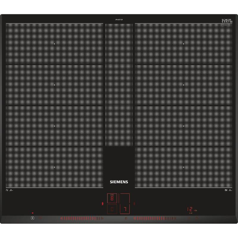 SIEMENS Table De Cuisson à Induction 60cm 4 Feux 7400w Noir ex651lyc1f - noir 4242003757987_0