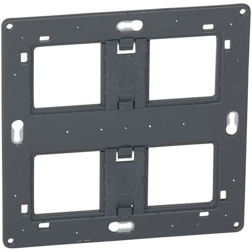 SUPPORT GRAND FORMAT À 2X2 POSTES 2X4/5 MODULES - LEGRAND