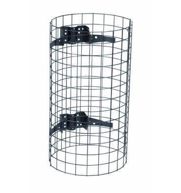 Supports pour sacs poubelle - entourage grille - acier poudré anti-UV - 217014_0