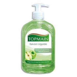Boldair flacon à pompe 500 ml de savon liquide doux à la glycérine parfum pomme aloé_0