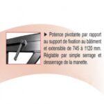 Treuil à potence extensible HAEMMERLIN - télécommande détachable 24 V - 200 kg - 11580766_0