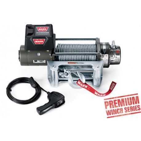 Treuil Warn XD9000 - 4100 kg - 12 Volts - Commande à distance filaire - Câble acier 30m x 8mm_0