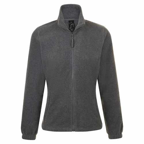 VESTE POLAIRE FÉMININE SOL'S GRIS CHINÉ