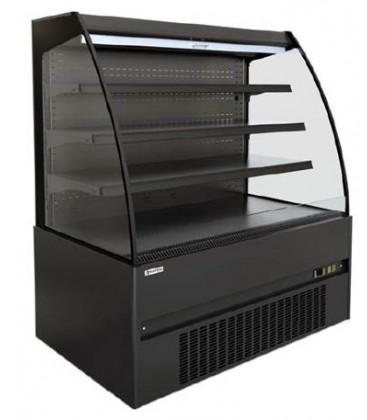 Vitrine semi-murale libre-service Cronus L - réfrigération ventilée - éclairage LED - intérieur inox_0