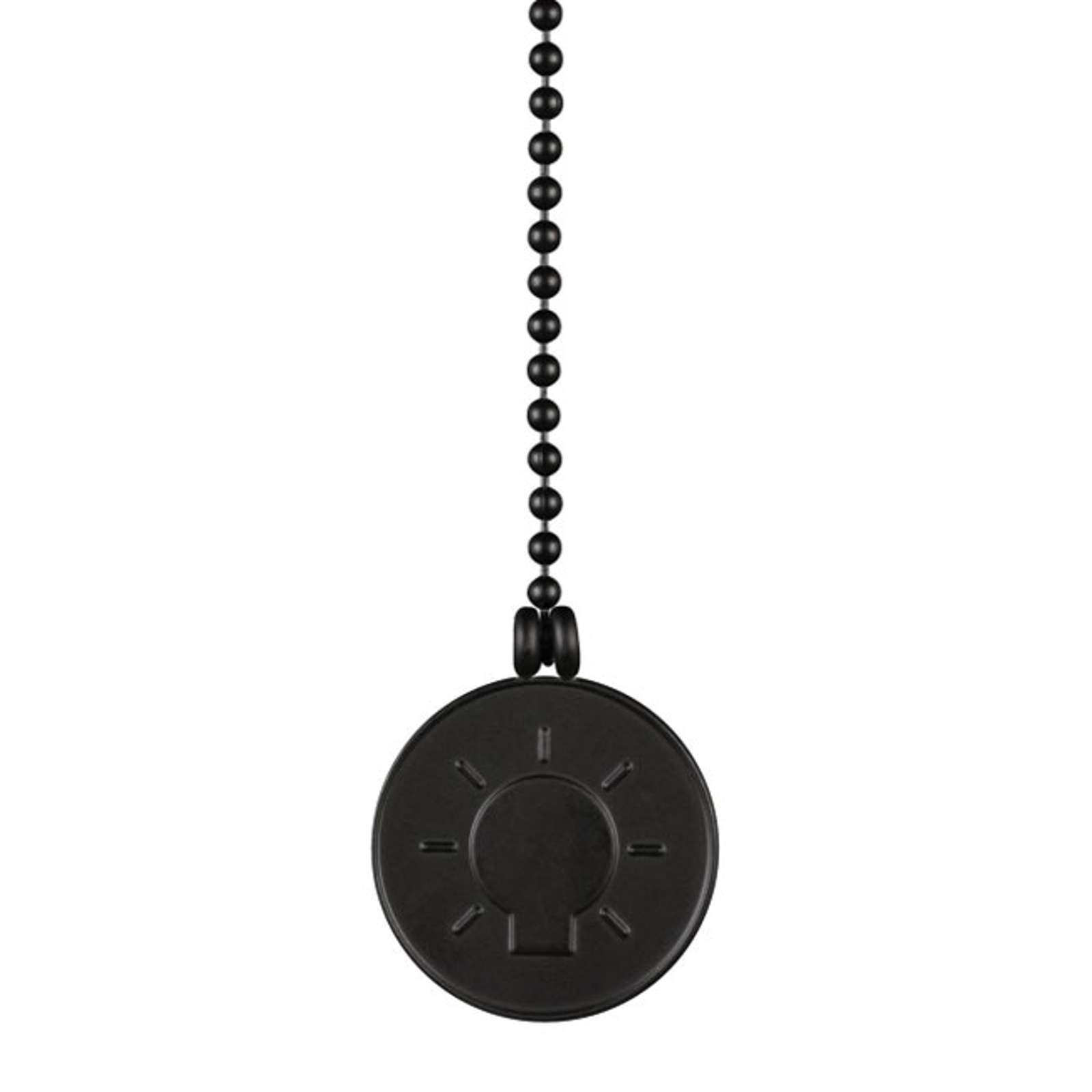 WESTINGHOUSE CHAÎNE À MÉDAILLON AMPOULE, NOIRE