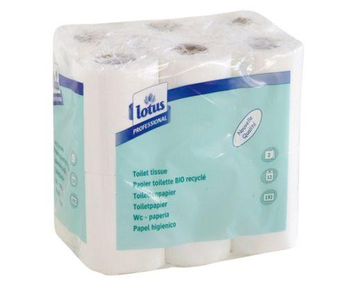 12 rouleaux de papier toilette bio lotus_0