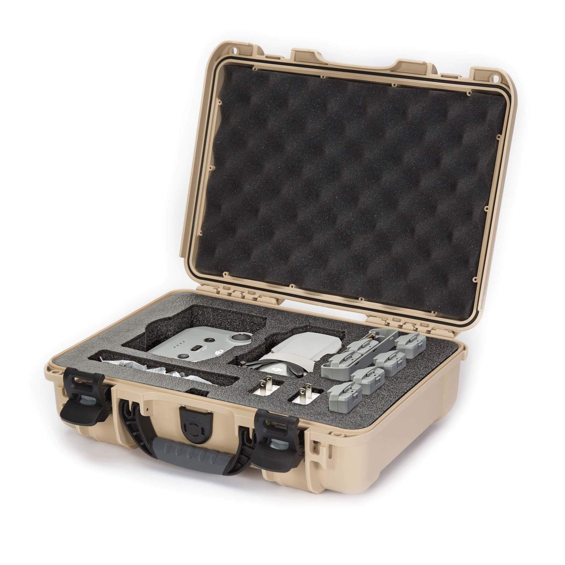 910 - Malette de rangement pour drone NANUK - Compatible DJI Mavic Mini 2 Fly More Combo - Étui rigide étanche avec mousse prédécoupée_0