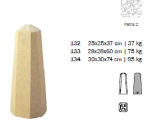 Bornes en béton design - BOW - Préfabriquées avec ciment écologique et dimensions variées_0
