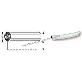 Bourrelet blanc JC010 - Ø 10 mm, H 19 mm - Longueur 25 m - Cadre sur mesure possible_0