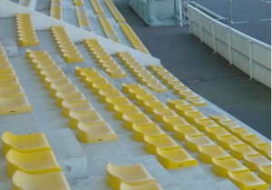 Siege coque assise argus pour gradin_1