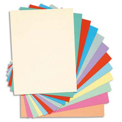 CHEMISE EXACOMPTA SUPER 250 - CARTE 210 G - COLORIS ASSORTIS - 24 X 32 CM - PAQUET DE 100