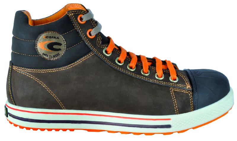 COFRA - Chaussures de sécurité montantes - Conference S3 SRC T.41 en nubuck hydrofuge, antistatique et anti-perforation_0