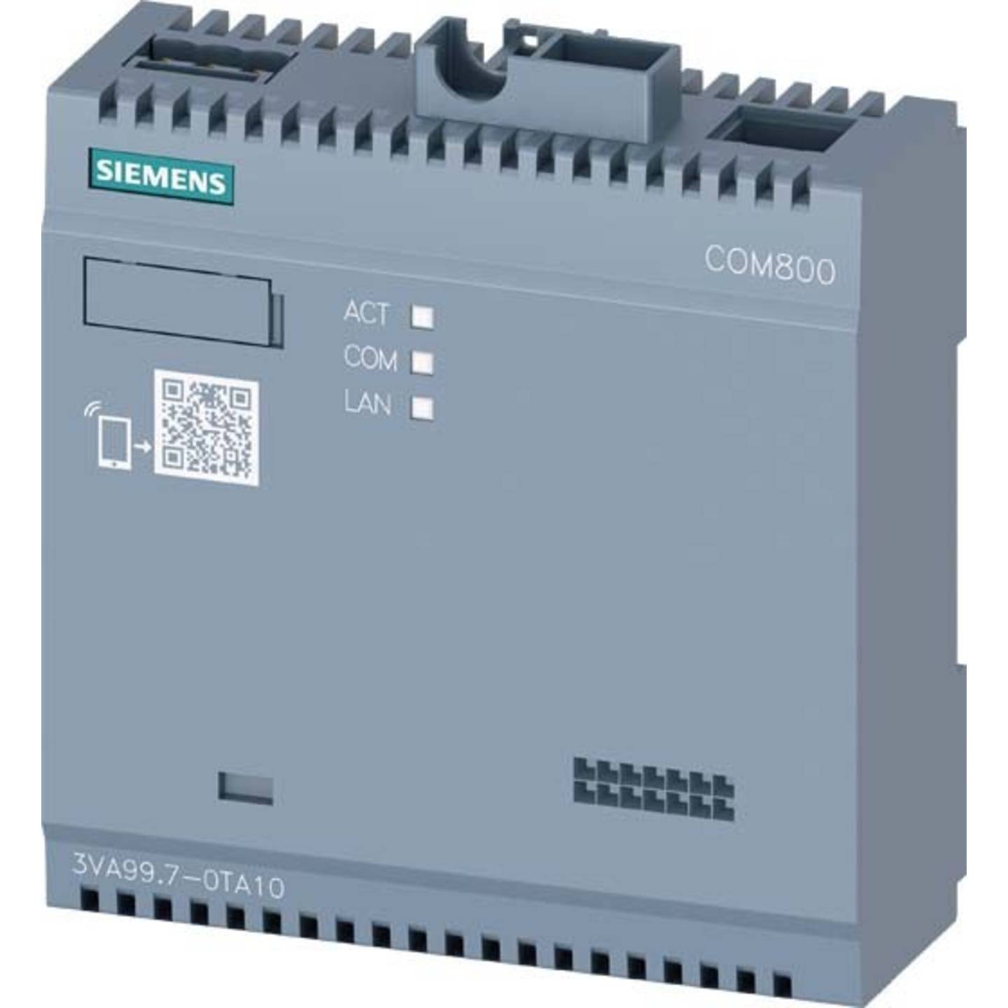 Concentrateur de données Siemens 3VA9987-0TA10 - Accessoire pour interrupteur de puissance compact 3VA avec interface Modbus TCP et modules d'extension_0