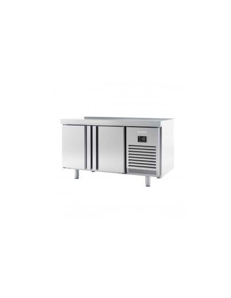 Desserte négative centrale 2 portes Infrico - BMPP1500BTSD - inox AISI304, 250L, réfrigérant R290_0