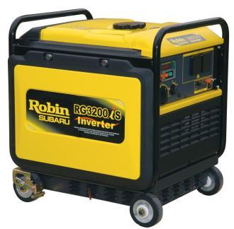 Groupe électrogène portable silencieux sur roulettes - 4 kVA - 3200W - 306832_0