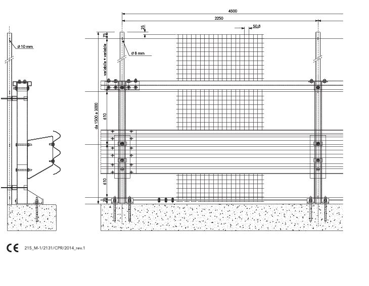 H3-w5 3 ondes wf lm - glissière de sécurité - marcegaglia buildtech - barrières pour bordure pont_0