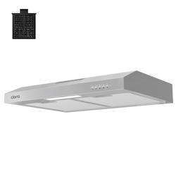 Hotte aspirante sous meuble CIARRA A+ 60 cm, hotte aspirante intégrée sous meuble, évacuation d'air VM6903DS - inox CBCS6903D_0