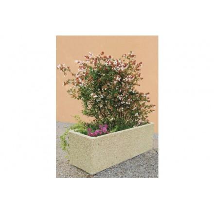 Jardinière en béton rectangulaire_0