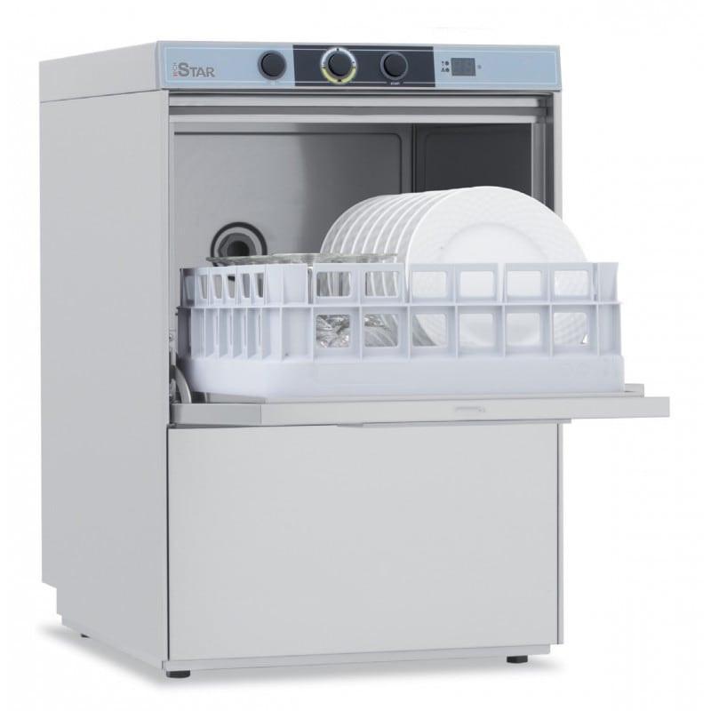 Lave-verres professionnel Startech Colged 40x40 - Commandes mécaniques, carrosserie inox, fonctionnement silencieux_0