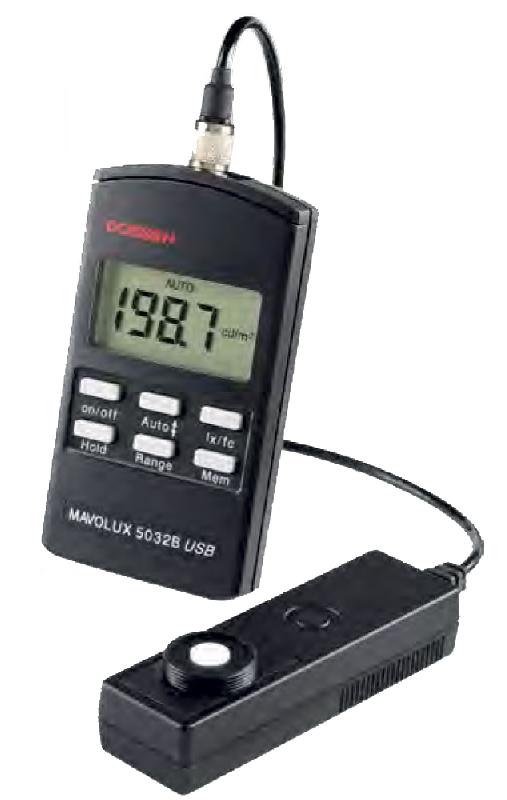 MAVOLUX-5032B-USB | Luxmètre 199 000 Lux avec sonde déportée et mémoire_0