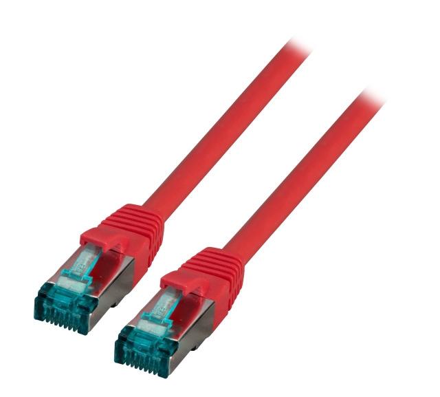 EFB ELEKTRONIK MK6001.0,15R CÂBLE DE RÉSEAU ROUGE 0,15 M CAT6A S/FTP (_0