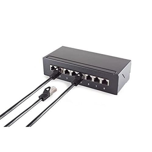 S-Conn RJ45-RJ45 - Mâle-Mâle - Câble réseau vert Cat7 S/FTP (S-STP) - 10m - Contacts plaqués or_0