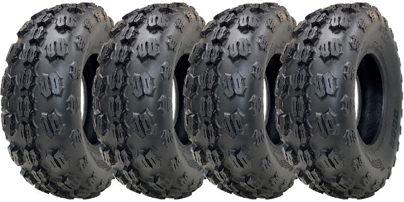 21x7.00-10 ATV Quad Tyres OBOR Kraken WP17 Tubeless Road Legal 106kgs (Set of 4)_0