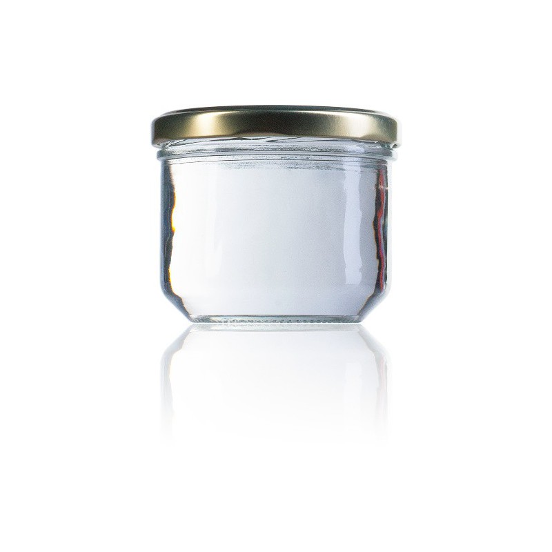 6 Bocaux en verre Terrine 262 ml - Capsule non comprise TO 82 mm - Référence WJ000069_0