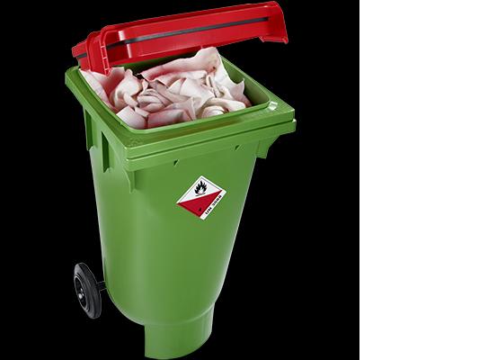 Bacs pour produits dangereux UNBOXX - stockage de matières dangereuses solides - 120L et 200L_0