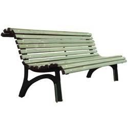 BANC PLAZA REAL FONTE ET BOIS EN PIN