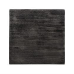 Bolero - Plateau de table carré pré-percé noir vintage 70cm - CY969 - Dimensions 700x700mm_0