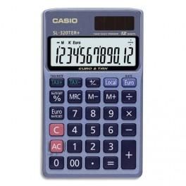 CASIO CALCULATRICE DE POCHE 12 CHIFFRES CONVERSION EURO SL320TER