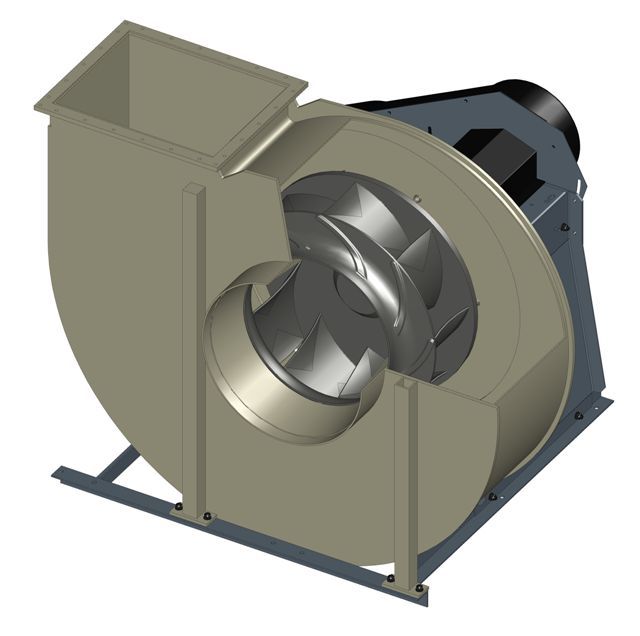Cmhv 450-1250 - ventilateurs centrifuges industriel - colasit - moyenne pression_0